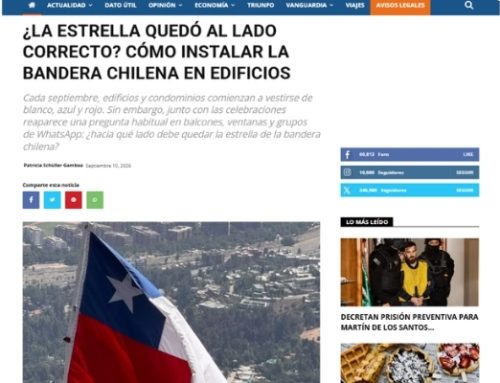 EDIFITO aparece en La Nación por instalación de la bandera