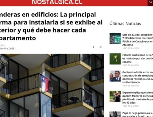 Bandera chilena en edificios: recomendaciones de EDIFITO